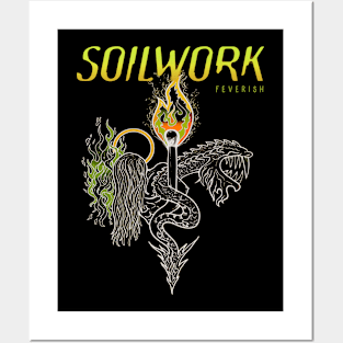 SOILWORK BAND Posters and Art